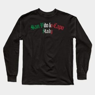 San Vito lo Capo, Italy Long Sleeve T-Shirt